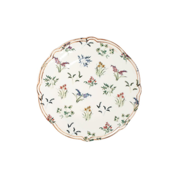 Hermia Amber Fulya 24 Ytkm Juego de Cena de Porcelana Multicolor